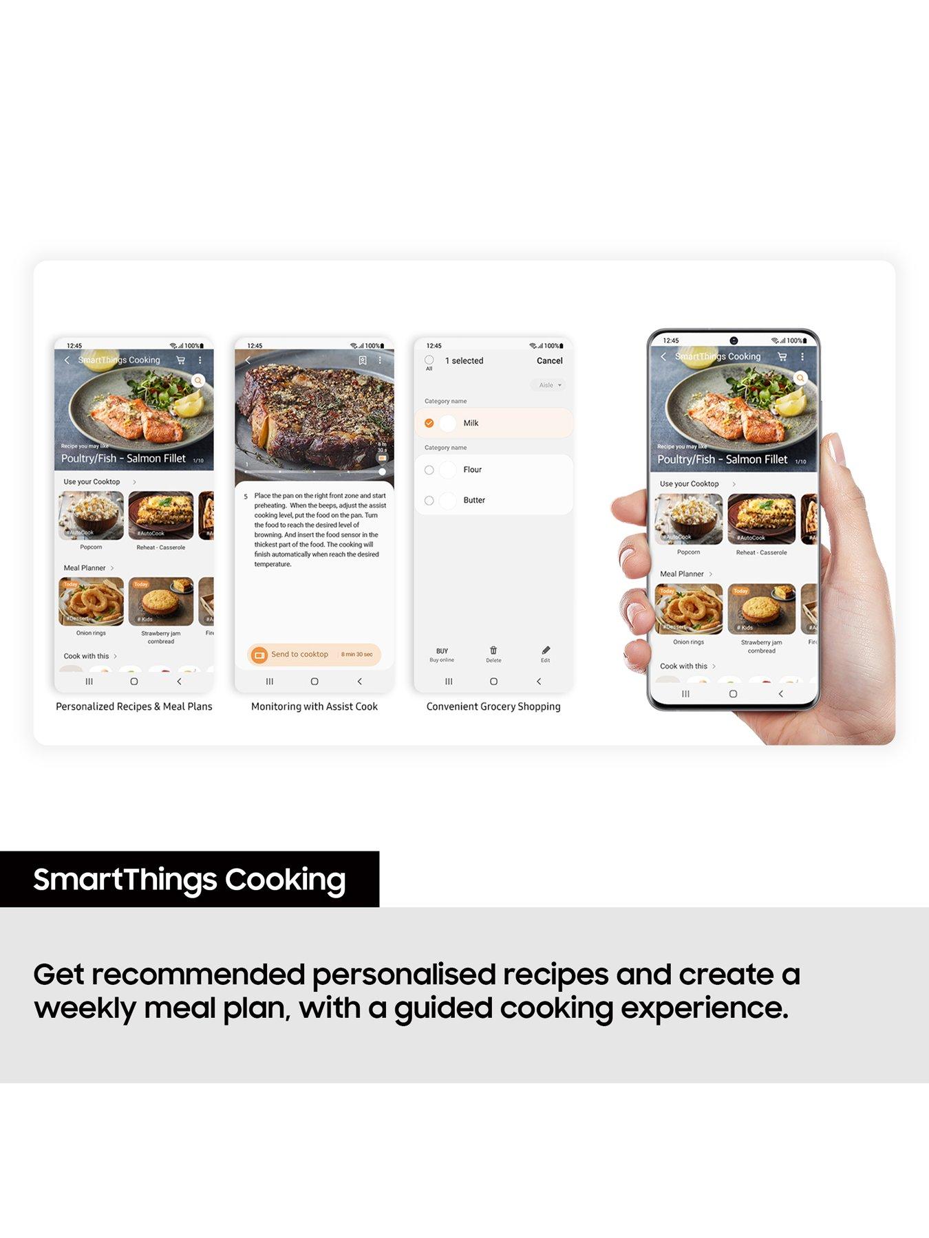  image of samsung-nz64h37070keu-60cm-intuitive-induction-hob-black