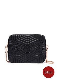 View All Clothing And Footwear Littlewoods Ted Baker Quilted Camera Bag Black