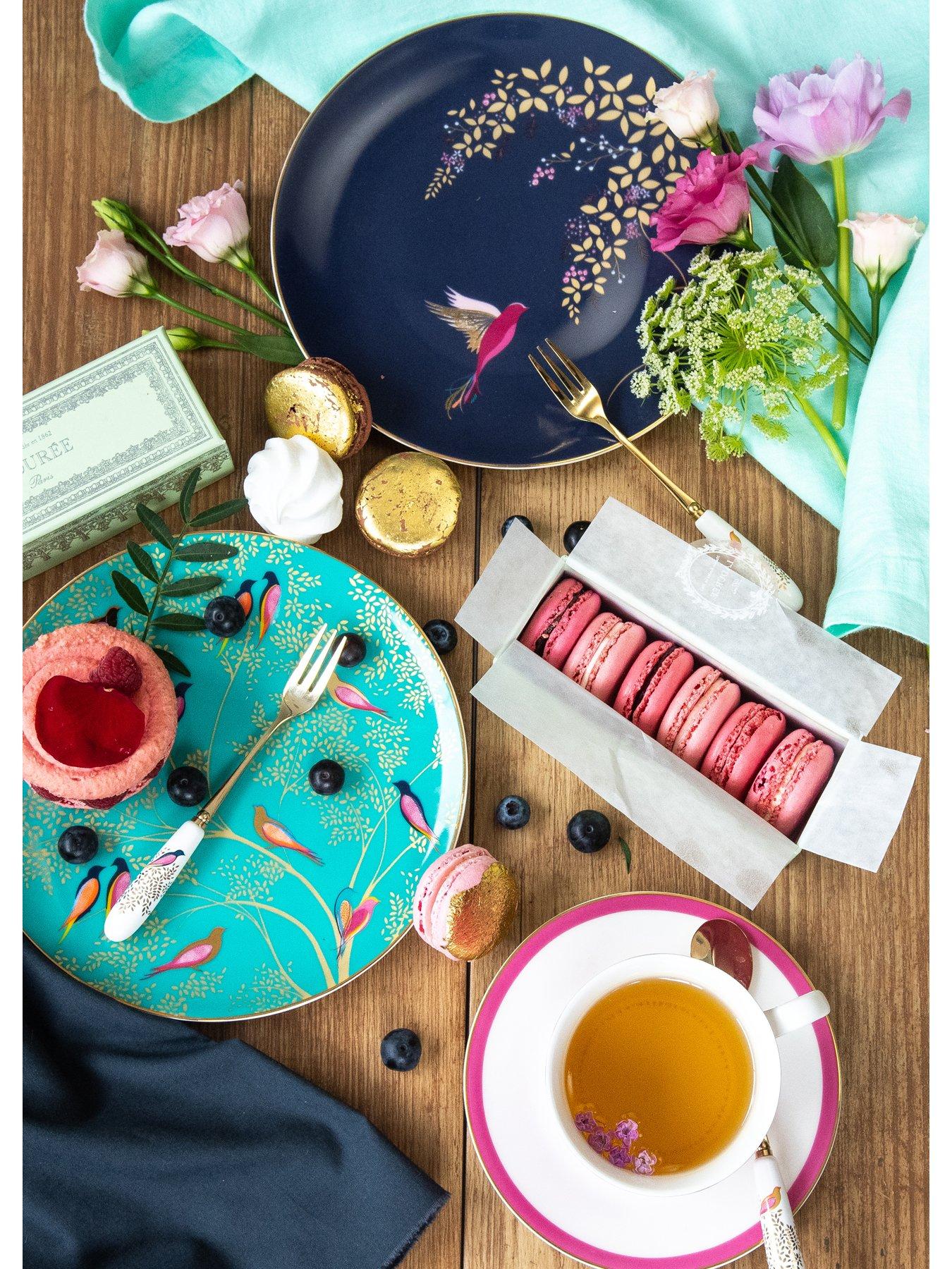 Image 3 of 7 of Sara Miller Chelsea Cake Plates - Set of 4