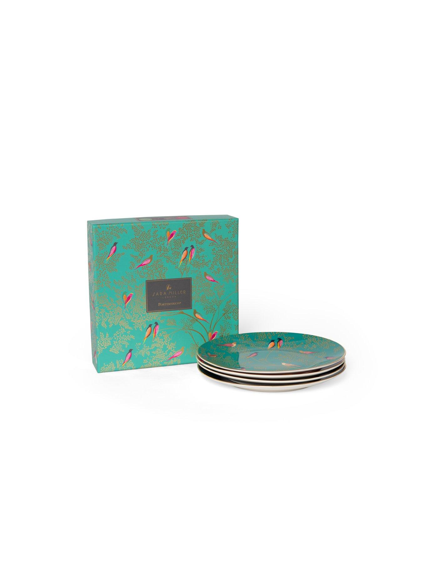 Image 4 of 7 of Sara Miller Chelsea Cake Plates - Set of 4