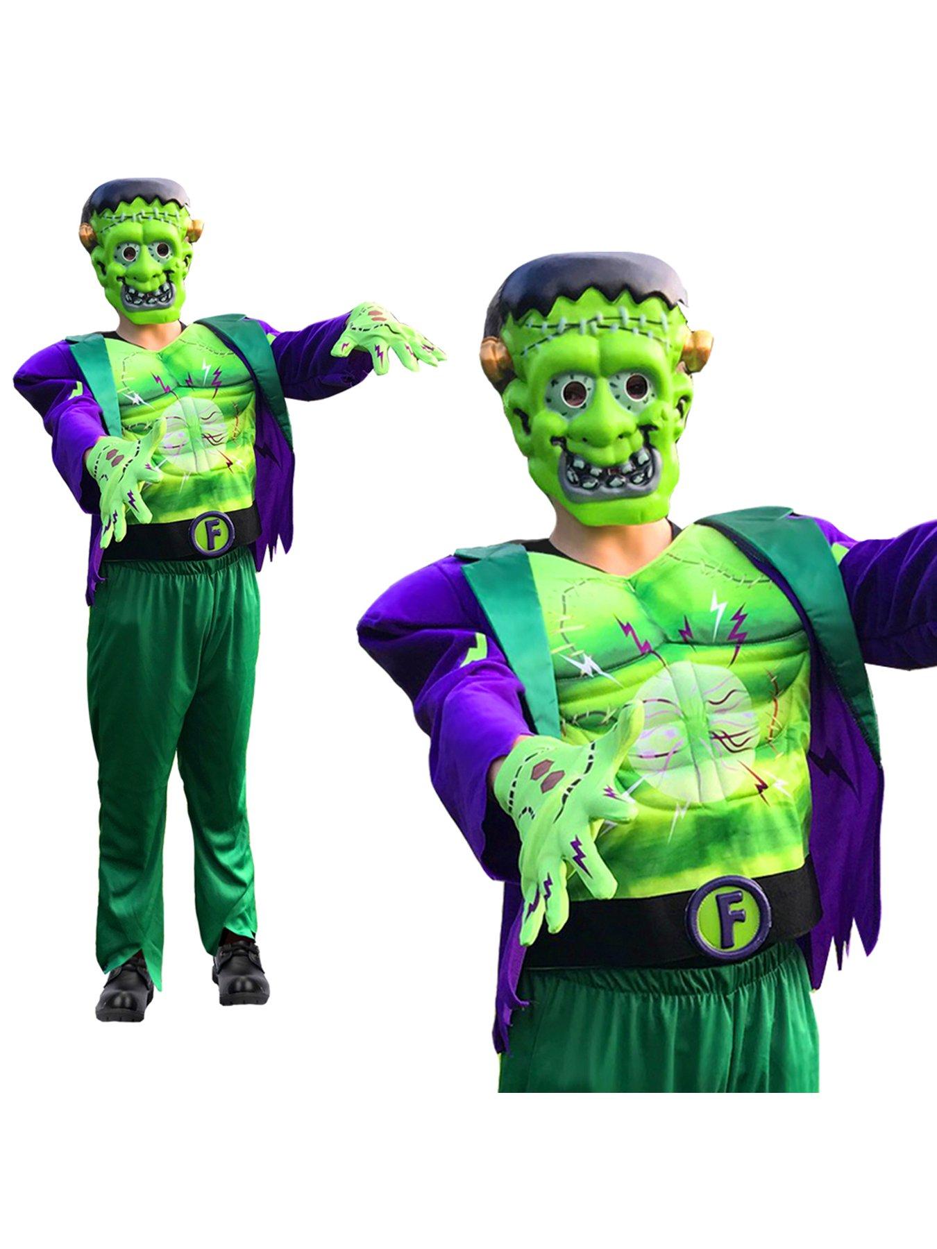 Image 1 of 2 of Light Up Frankie Stein Child Costume