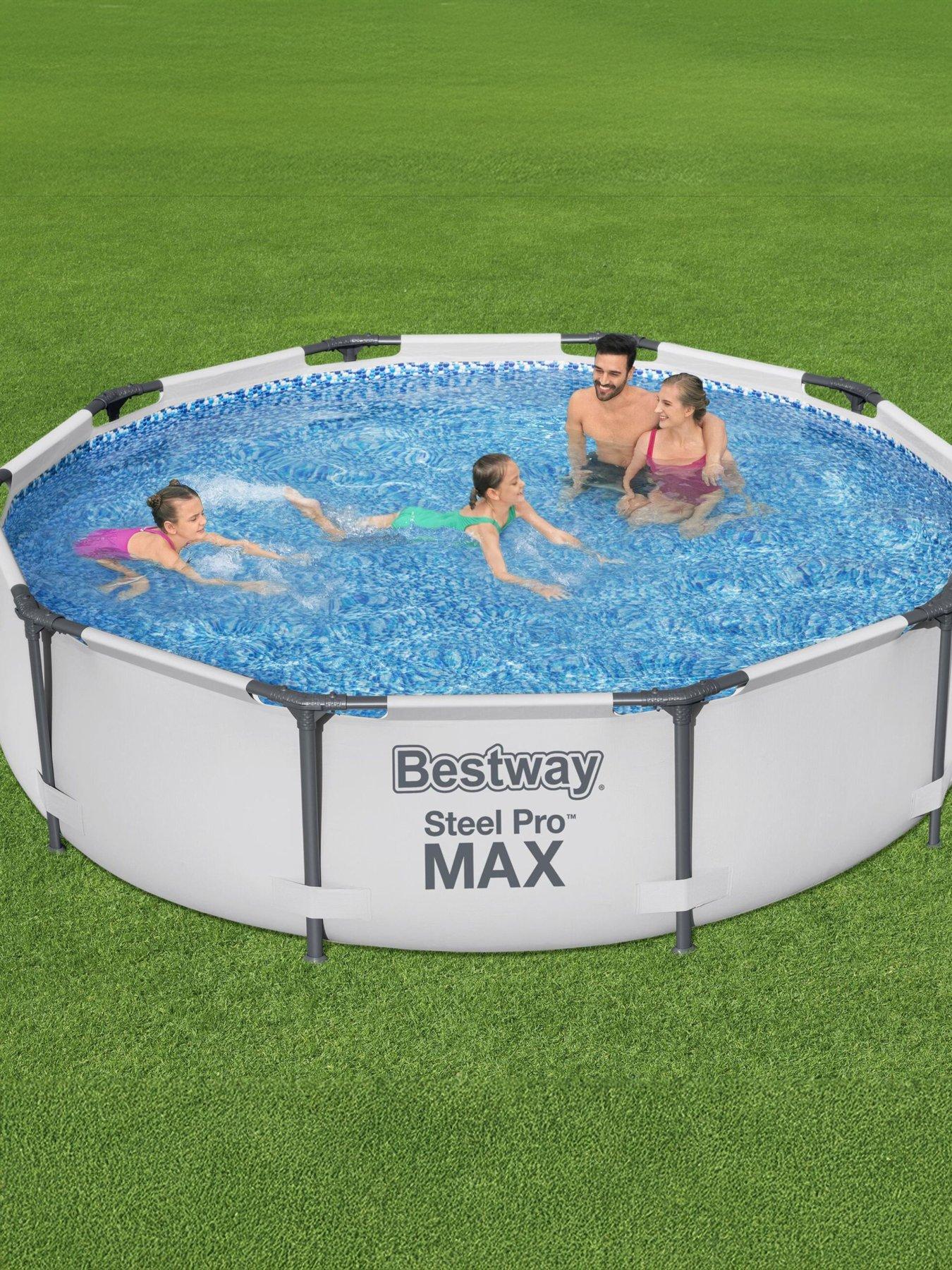 Bestway 10ft Steel Pro MAX Pool with Filter Pump