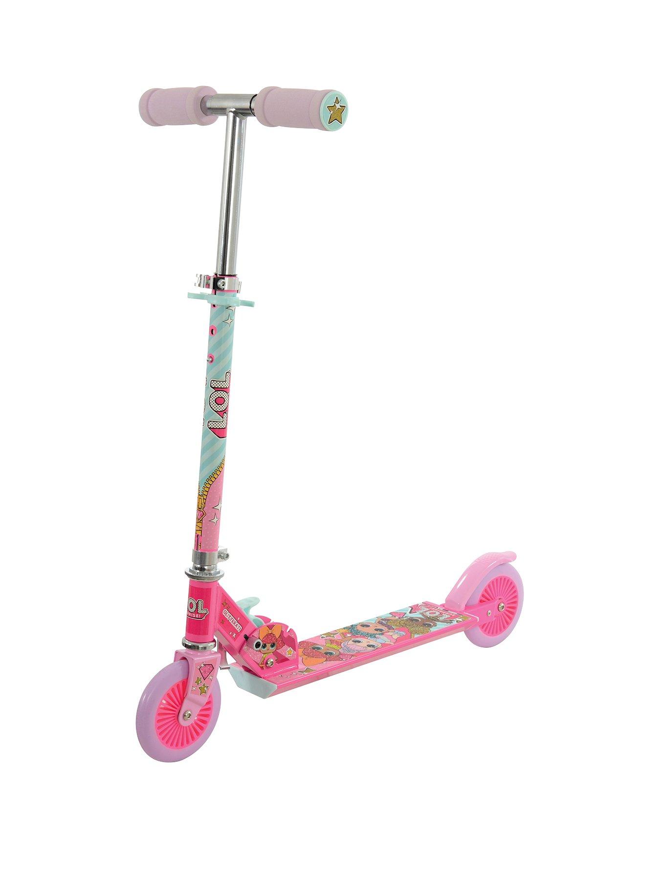 girls pink scooter