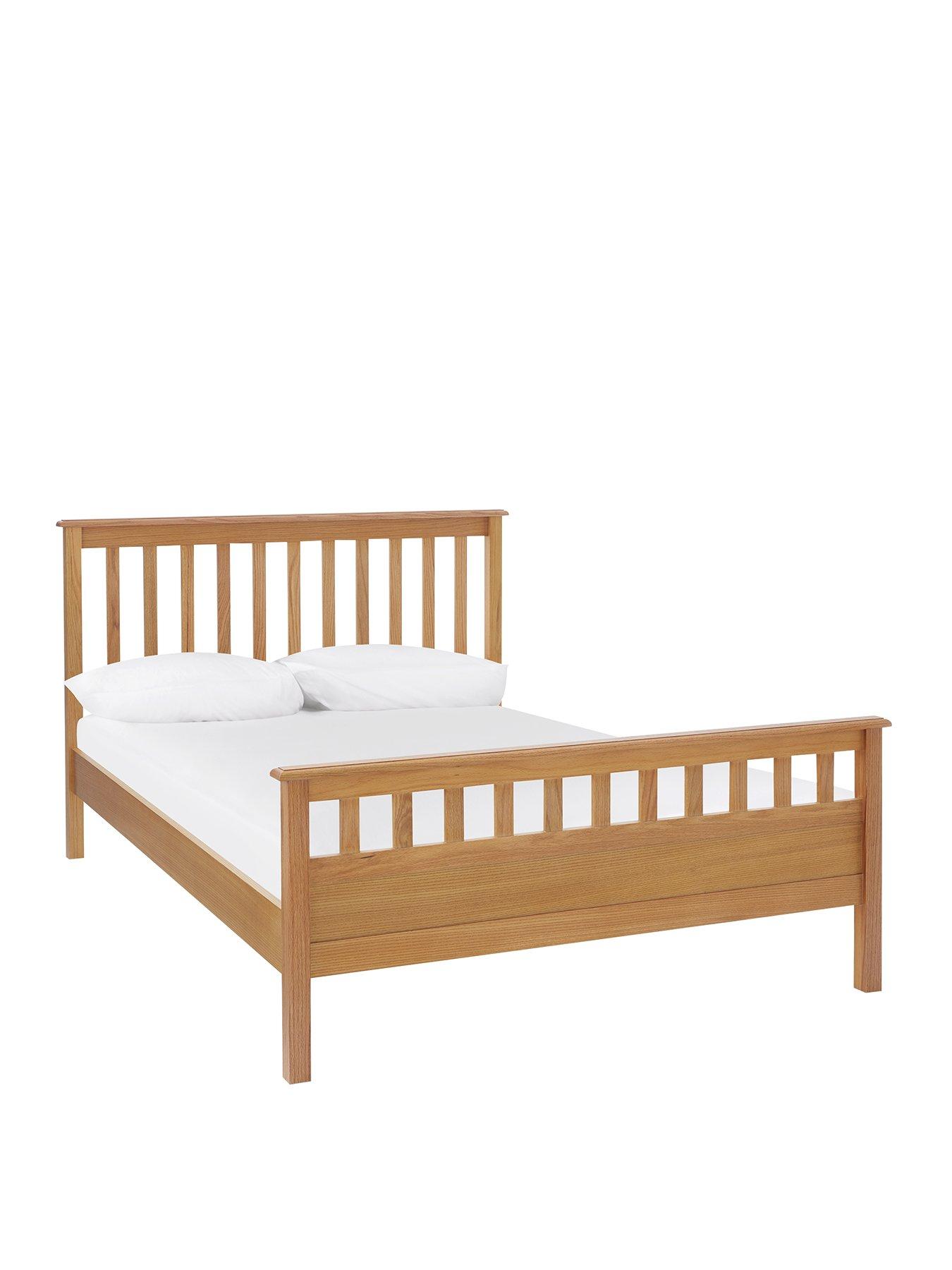 Dawson Bed Frame With Mattress Options Buy And Save Oak