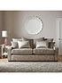  image of michelle-keegan-home-mirage-3-seater-2-seater-fabric-sofa-set-buy-and-save