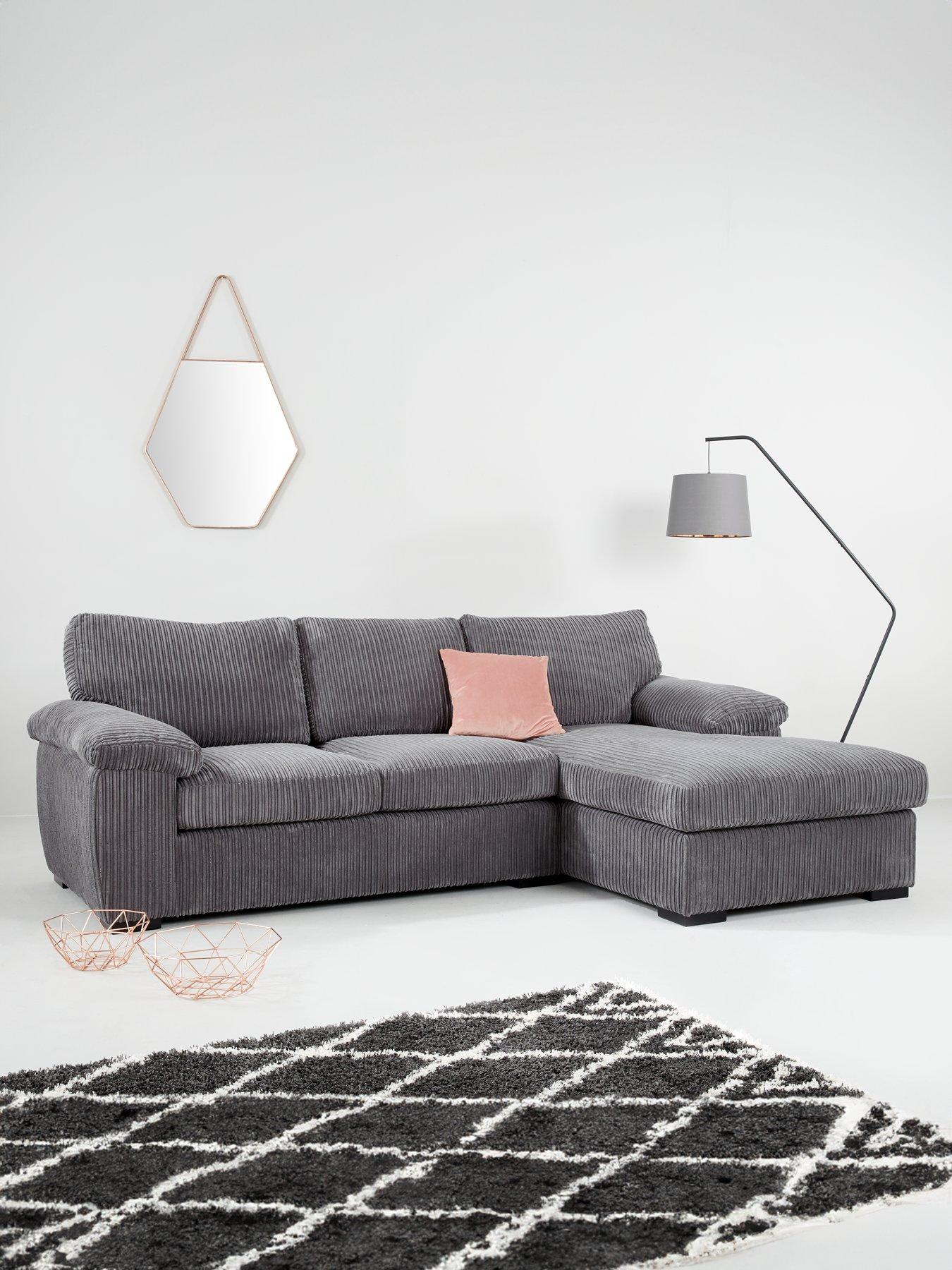 front image of very-home-amalfi-standard-back-fabric-right-hand-3-seater-chaise-sofa-charcoal-fscreg-certified