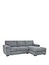  image of very-home-amalfi-3-seater-right-hand-standard-backnbsp-fabric-corner-chaise-sofa