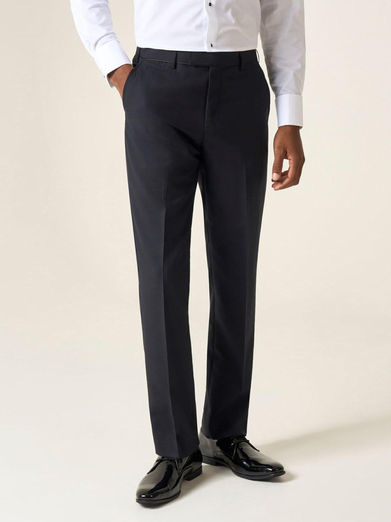 Image 1 of 3 of Skopes Newman Tuxedo Trousers - Black