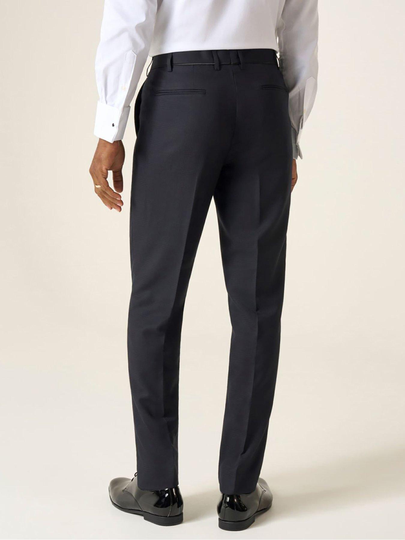 Image 2 of 3 of Skopes Newman Tuxedo Trousers - Black