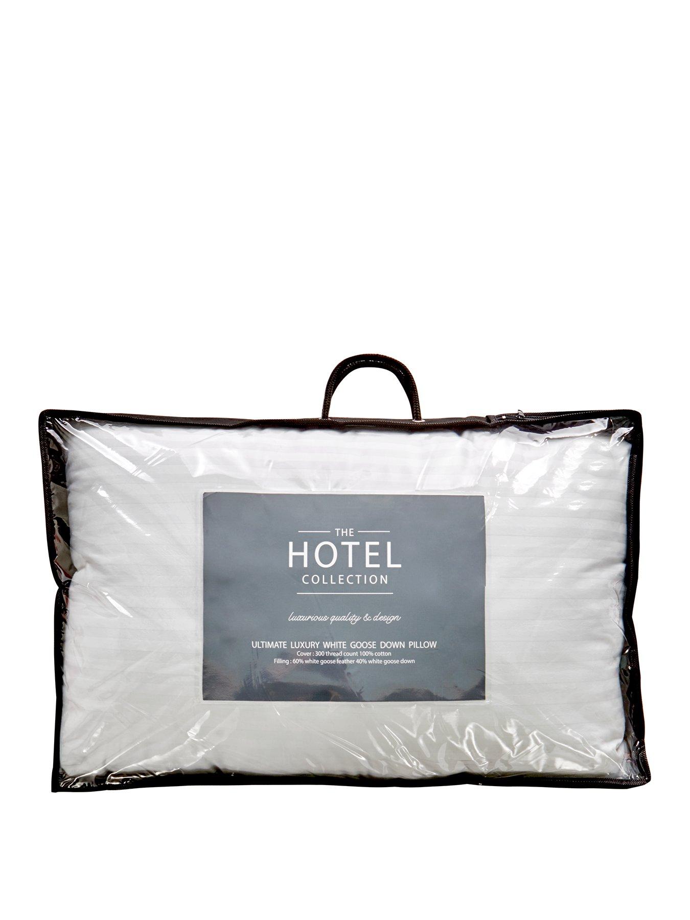 The Very Collection Ultimate Luxury White Goose Down Pillow – Single