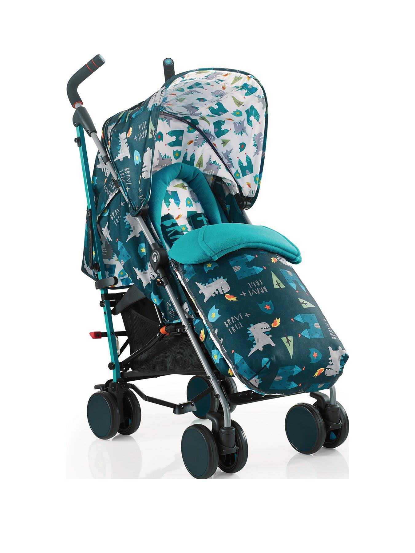malibu unicorn twin stroller