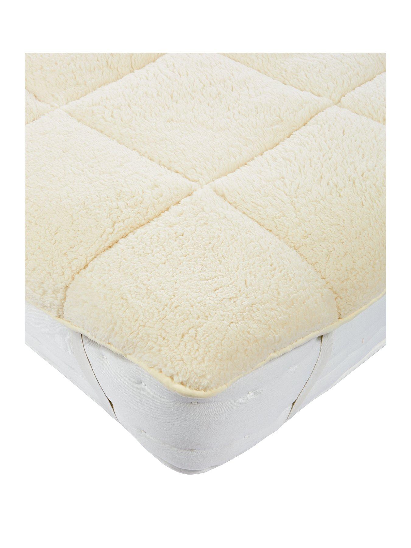 Very Home Super Soft Teddy Fleece Deep 5Cm Mattress Topper