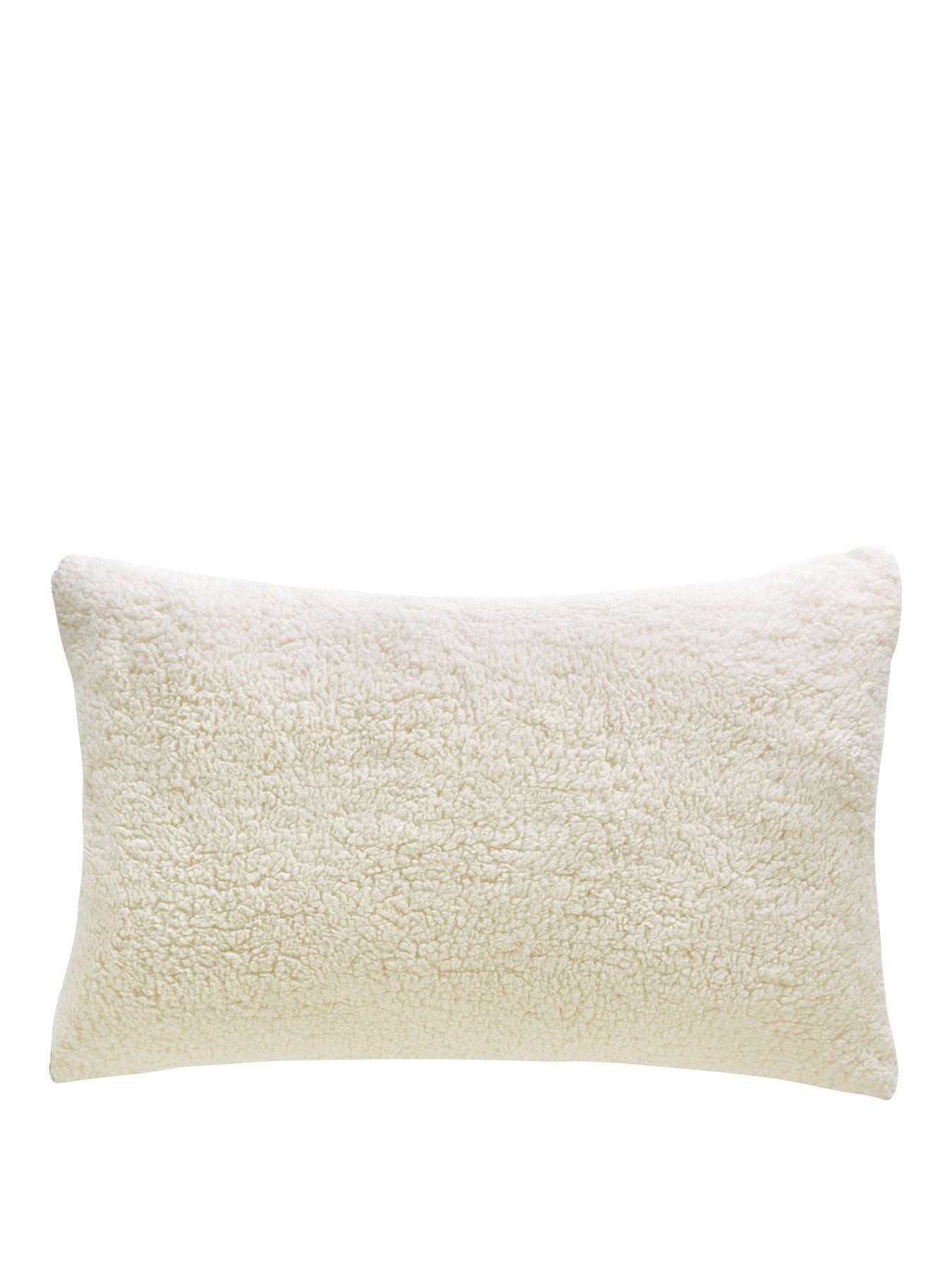 Image 2 of 4 of The Very Collection Super Soft Teddy Fleece Pillows (Pair)