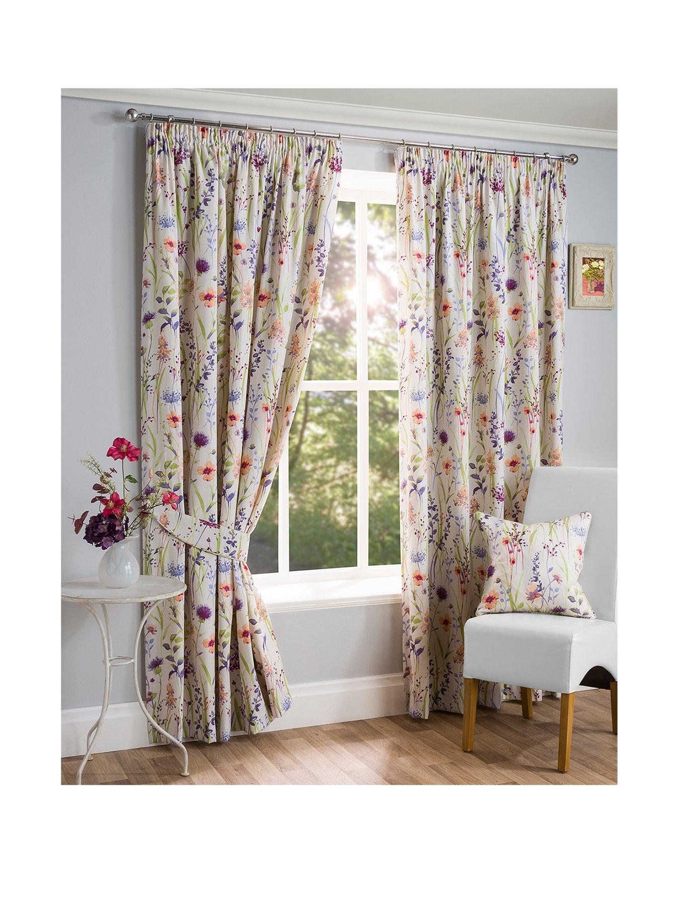 lined curtains