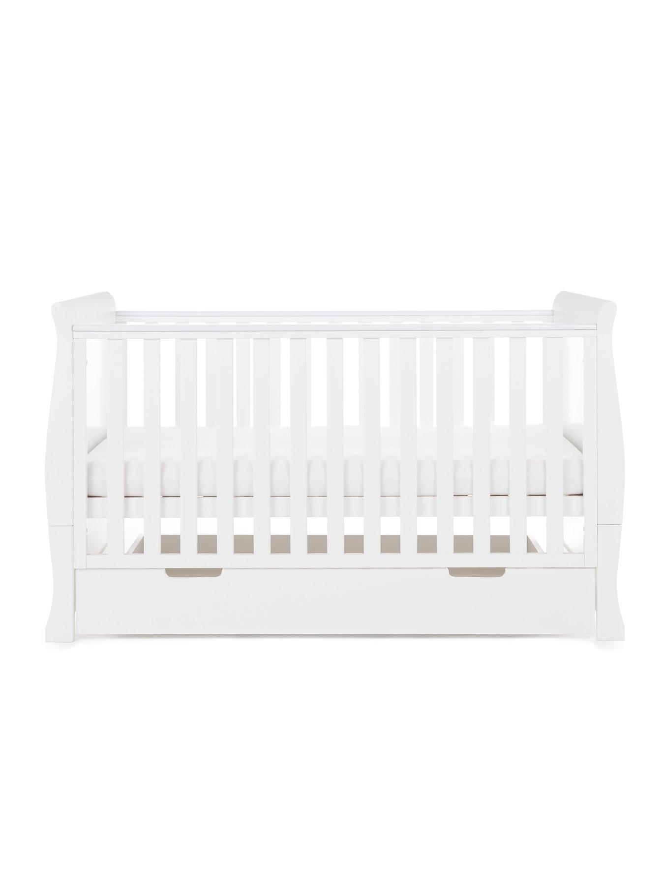 Image 4 of 7 of Obaby Stamford Classic Sleigh Cot Bed
