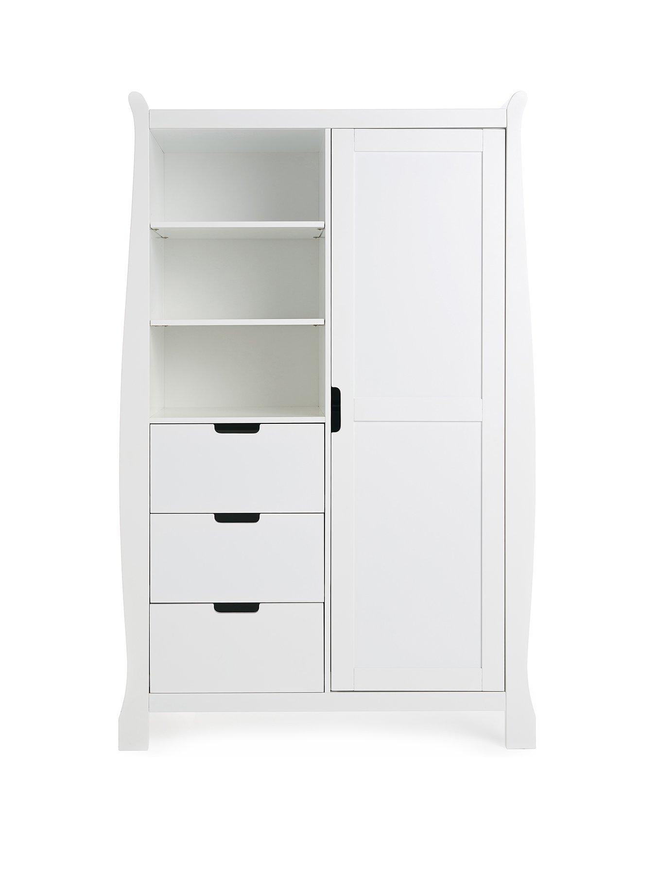 Image 2 of 3 of Obaby Stamford Sleigh Double&nbsp;Wardrobe
