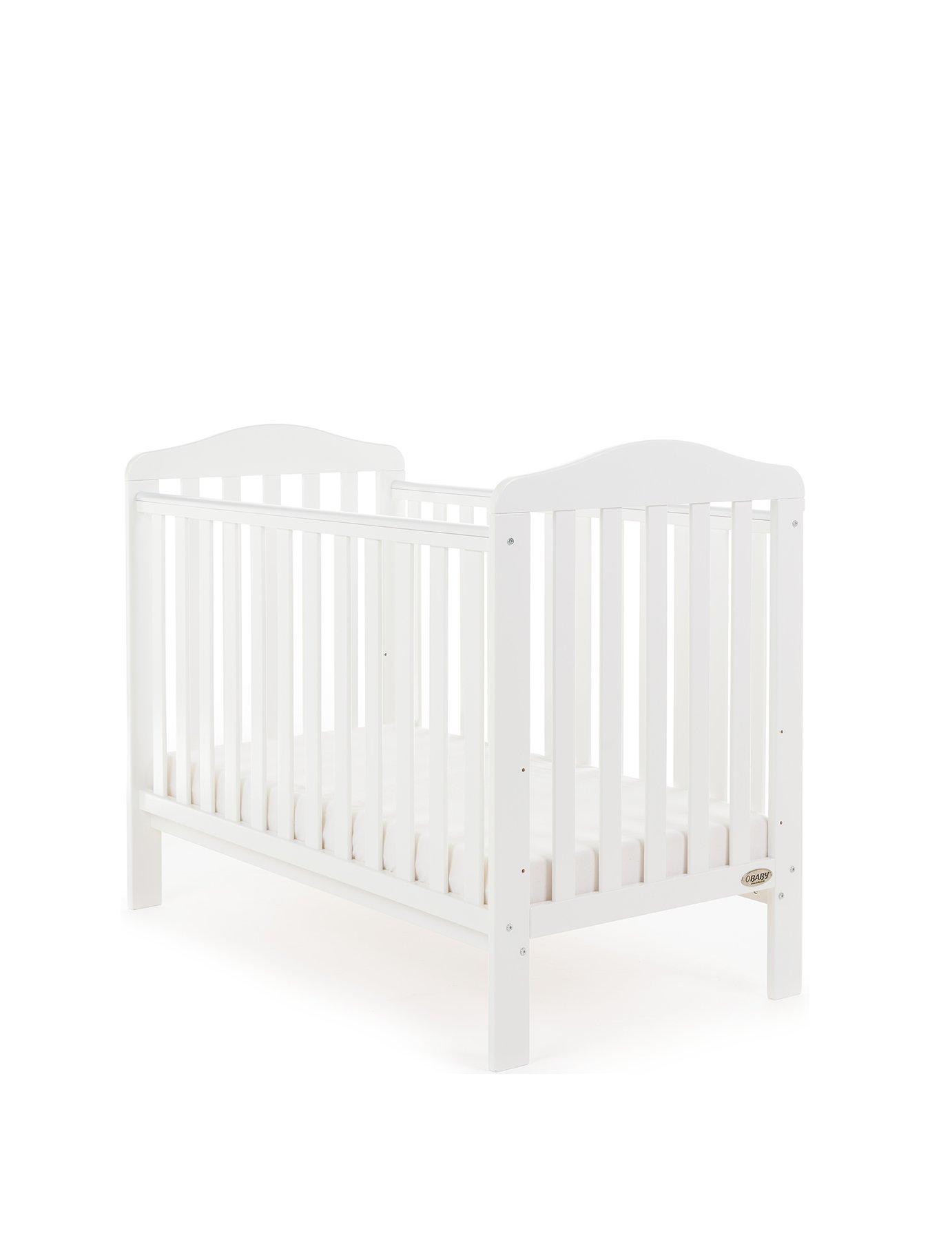 obaby belton cot bed white