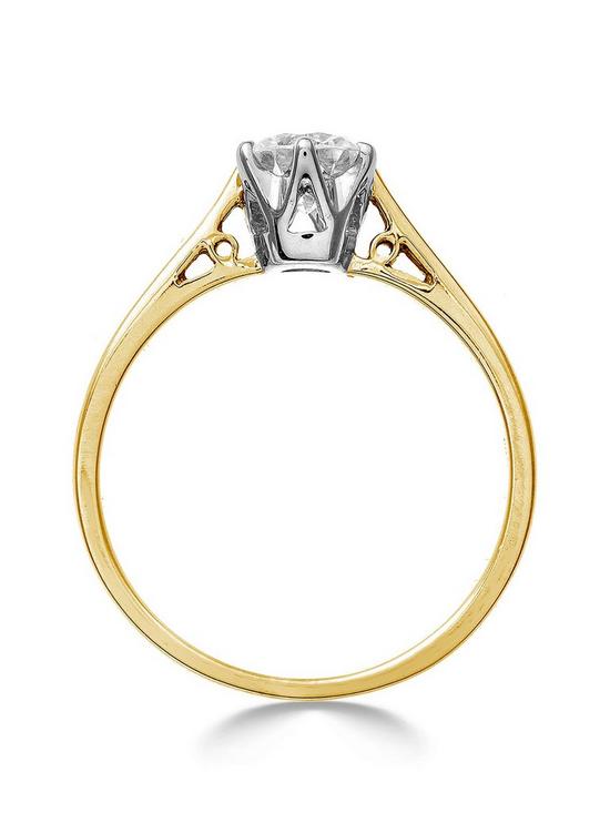 stillFront image of love-diamond-9-carat-yellow-gold-50-point-solitaire-ring