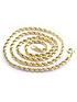  image of love-gold-9-carat-yellow-gold-rope-chain