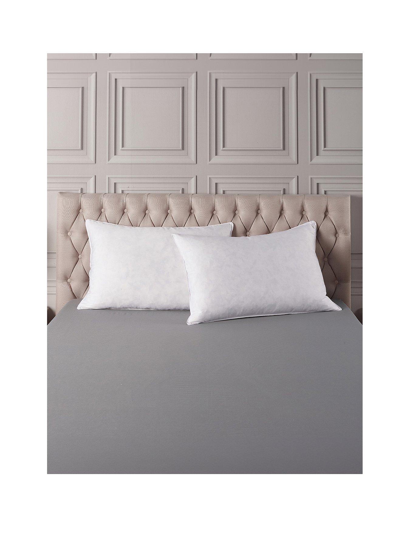 Image 2 of 4 of Very Home Luxury Anti-Allergy Goose Feather and&nbsp;Down Pillows (Pair)