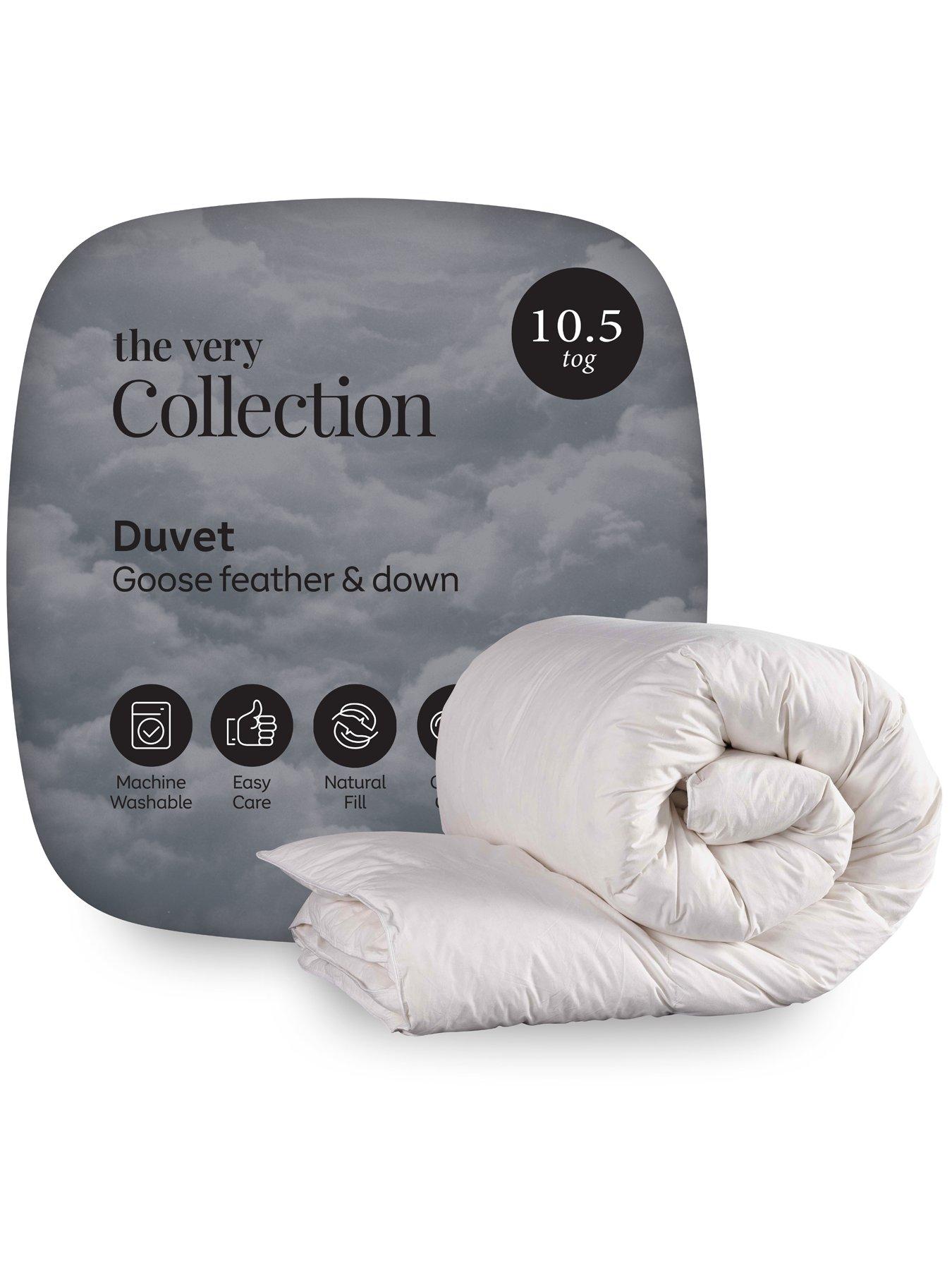 The Very Collection Luxury Goose Feather  &  Down 10.5 Tog Duvet