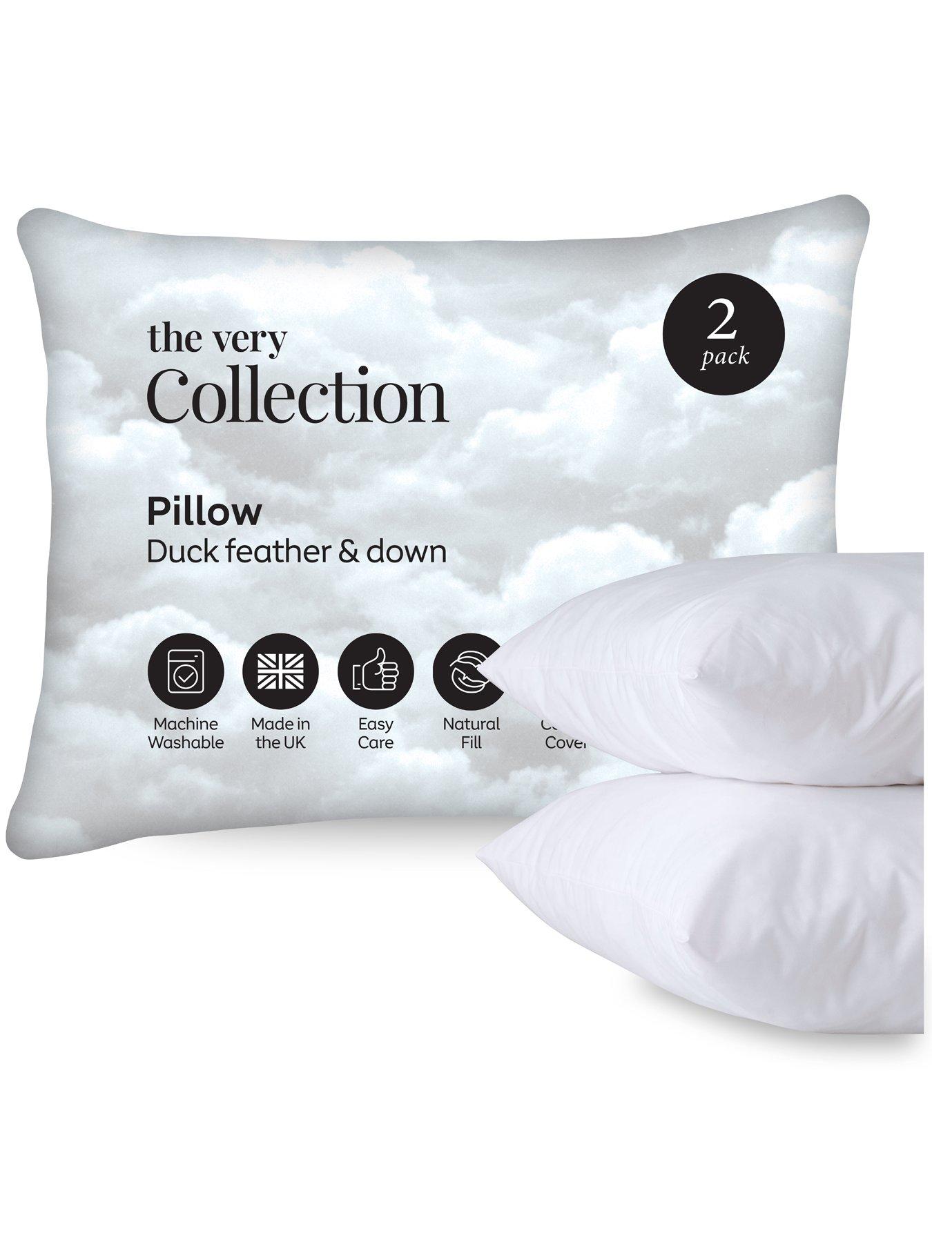 Image 1 of 5 of The Very Collection Duck Feather and Down Pillows (Pair)