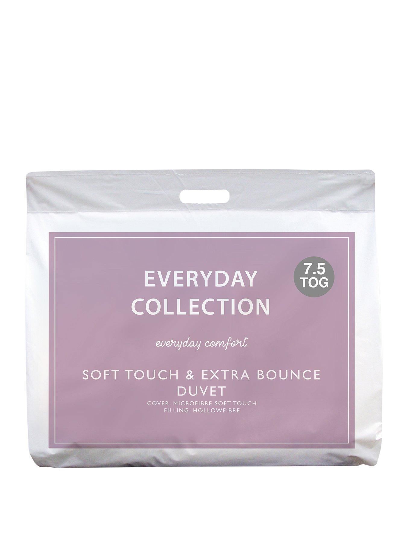 Everyday Collection Soft Touch Extra Bounce 7 5 Tog Duvet