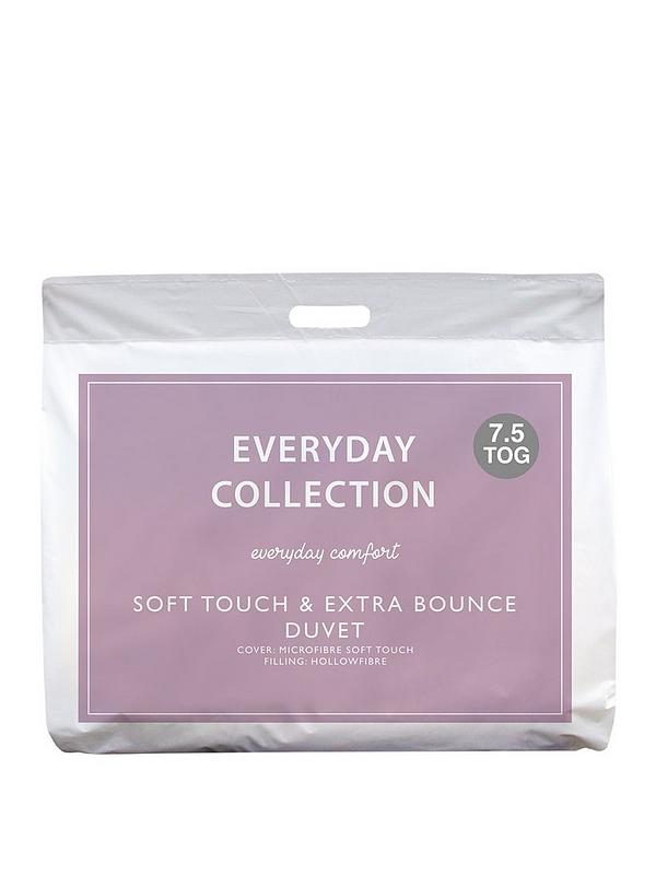 Everyday Collection Soft Touch Extra Bounce 7 5 Tog Duvet