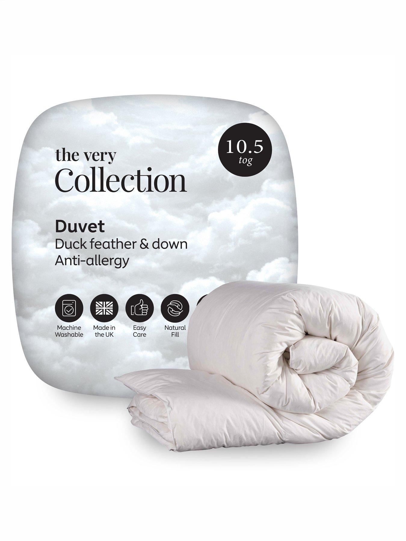Image 1 of 5 of The Very Collection Anti-Allergy Duck Feather and Down 10.5 Tog Duvet