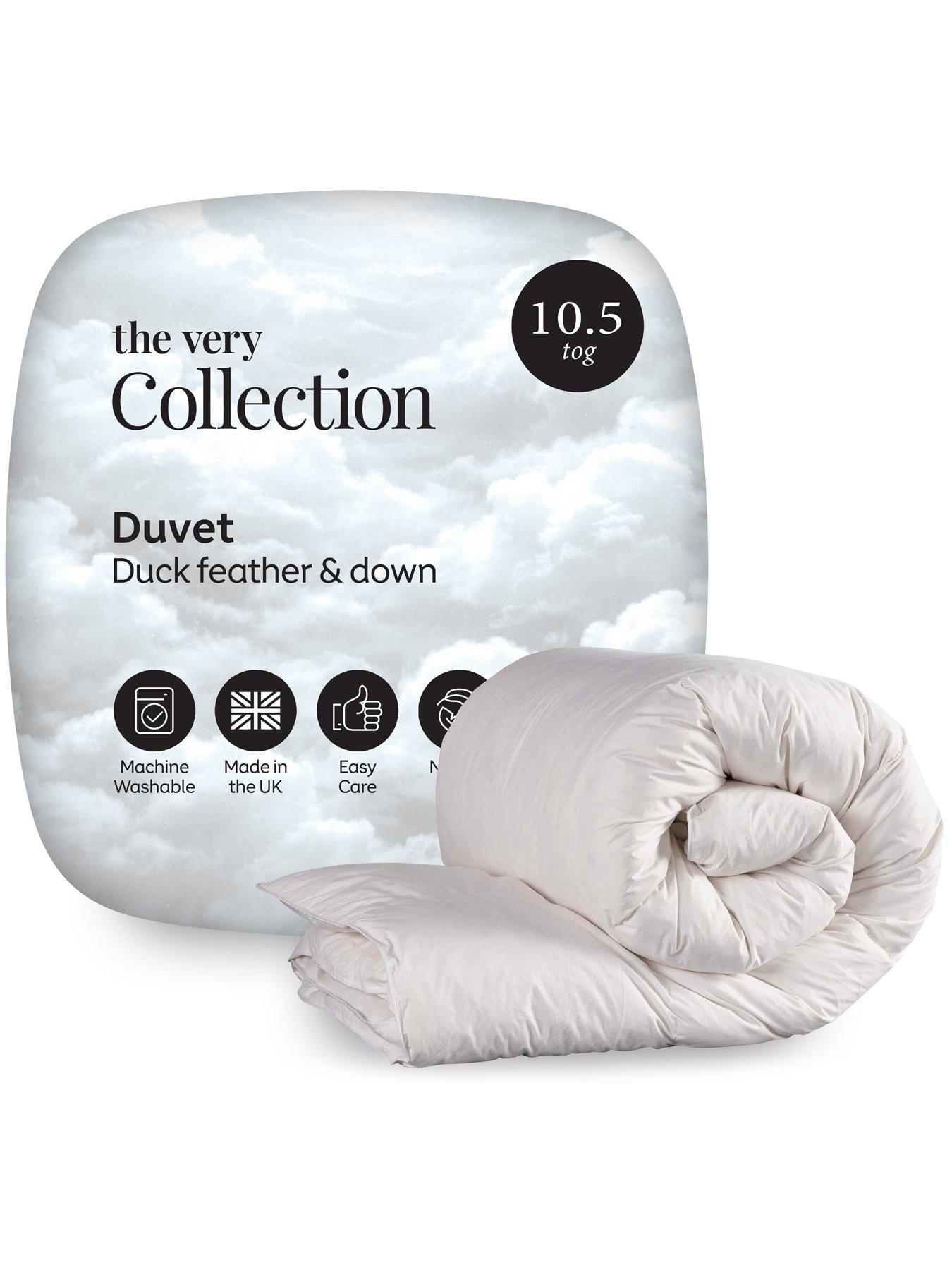 The Very Collection Duck Feather and Down 10.5 Tog Duvet