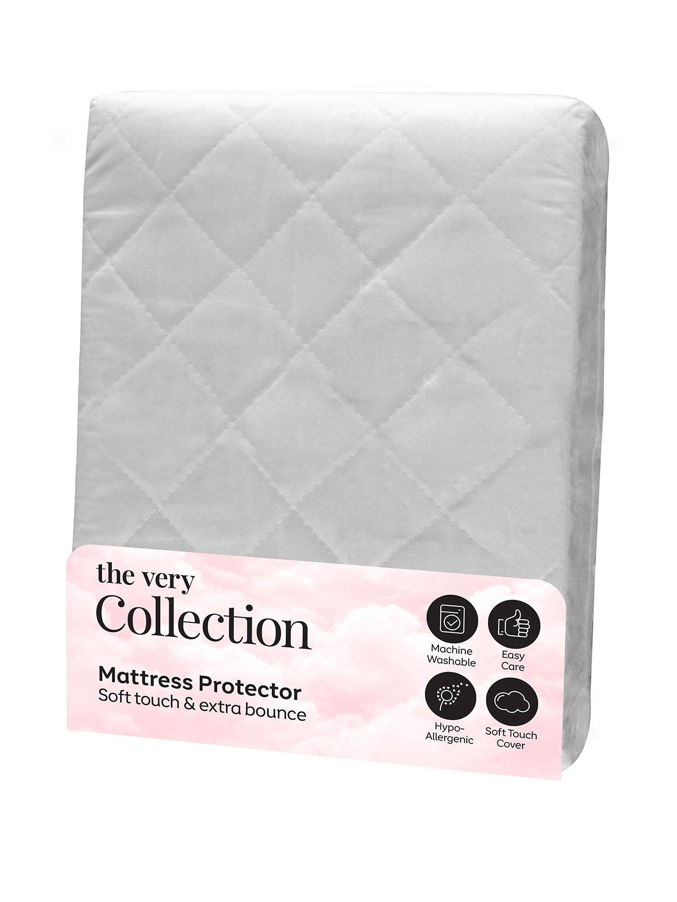 Image 2 of 4 of The Very Collection Soft Touch &amp; Extra Bounce Mattress Protector