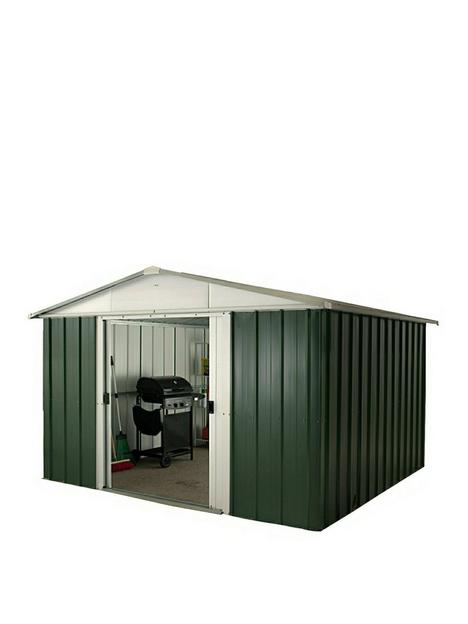 yardmaster-10-x-10-ft-apex-metal-roof-shed-with-floor-frame
