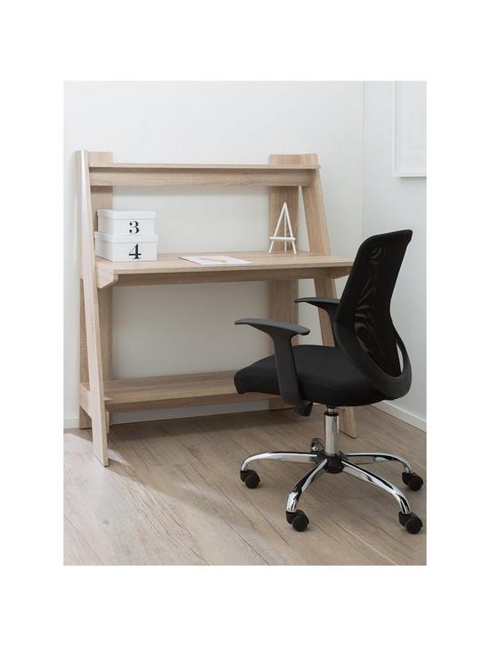stillFront image of arizona-desk-with-shelves
