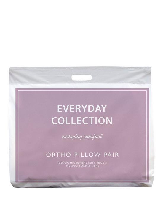 front image of everyday-collection-orthopaedic-support-pillow-buy-one-get-one-free