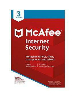 Mcafee   2018 Internet Security 3 Device