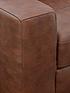  image of very-home-hampshire-italian-leather-armchair