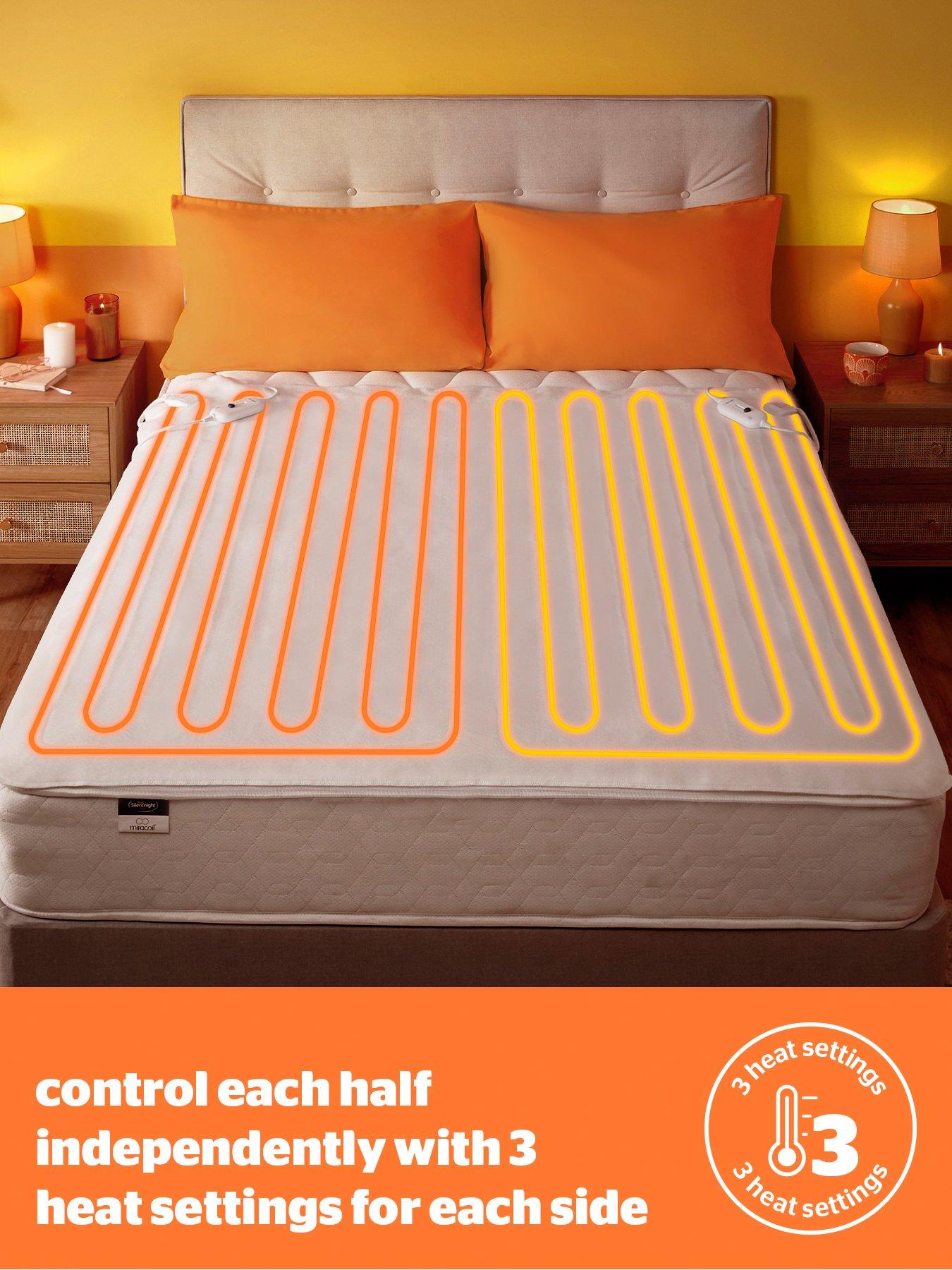 Buy Silentnight Comfort Control Electric Underblanket - Double | Electric  blankets | Argos