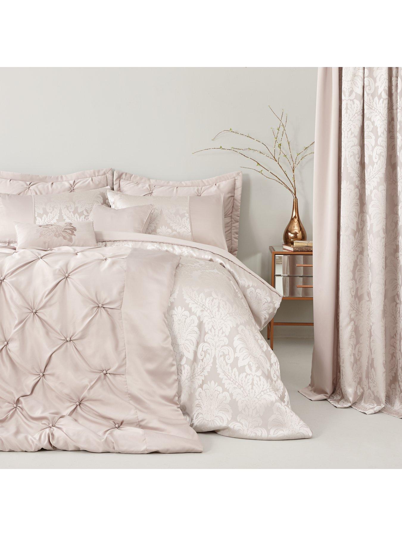 Image 3 of 3 of The Very Collection Bedspread Throw and Pillow Shams - Champagne
