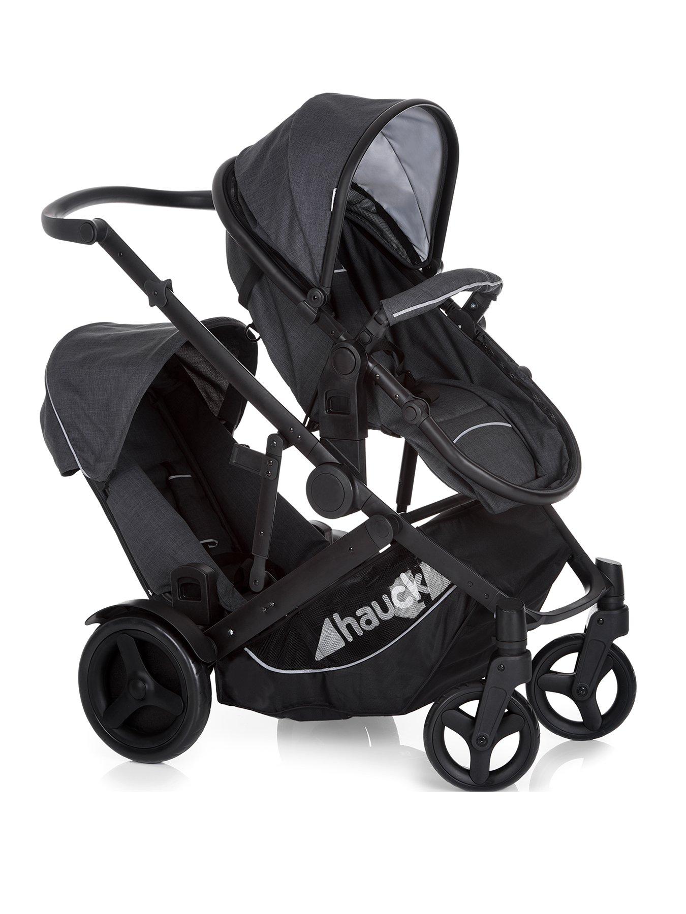 hauck pushchair double