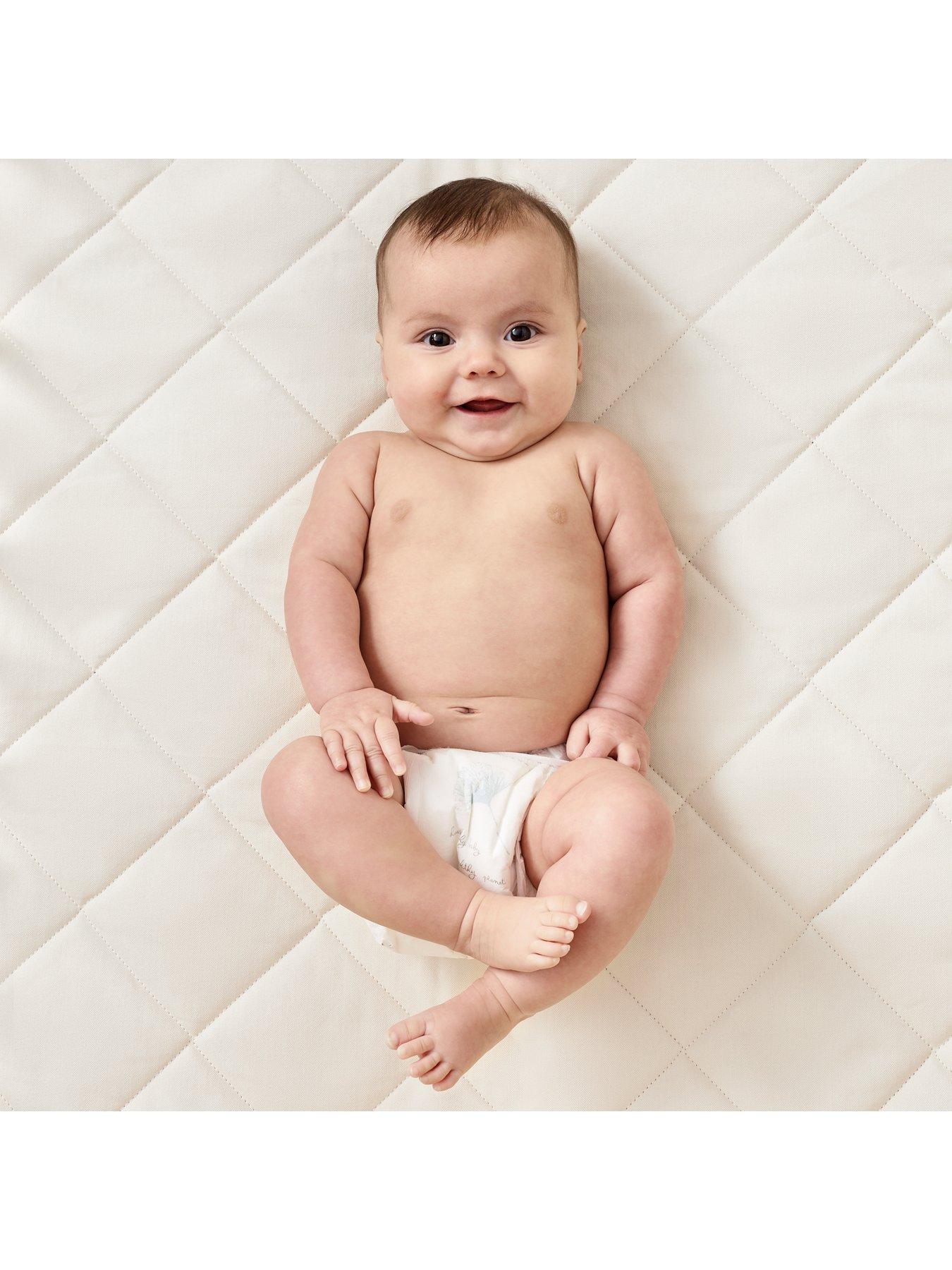 The Little Green Sheep Natural Twist Cot Bed Mattress 70 x 140 cm