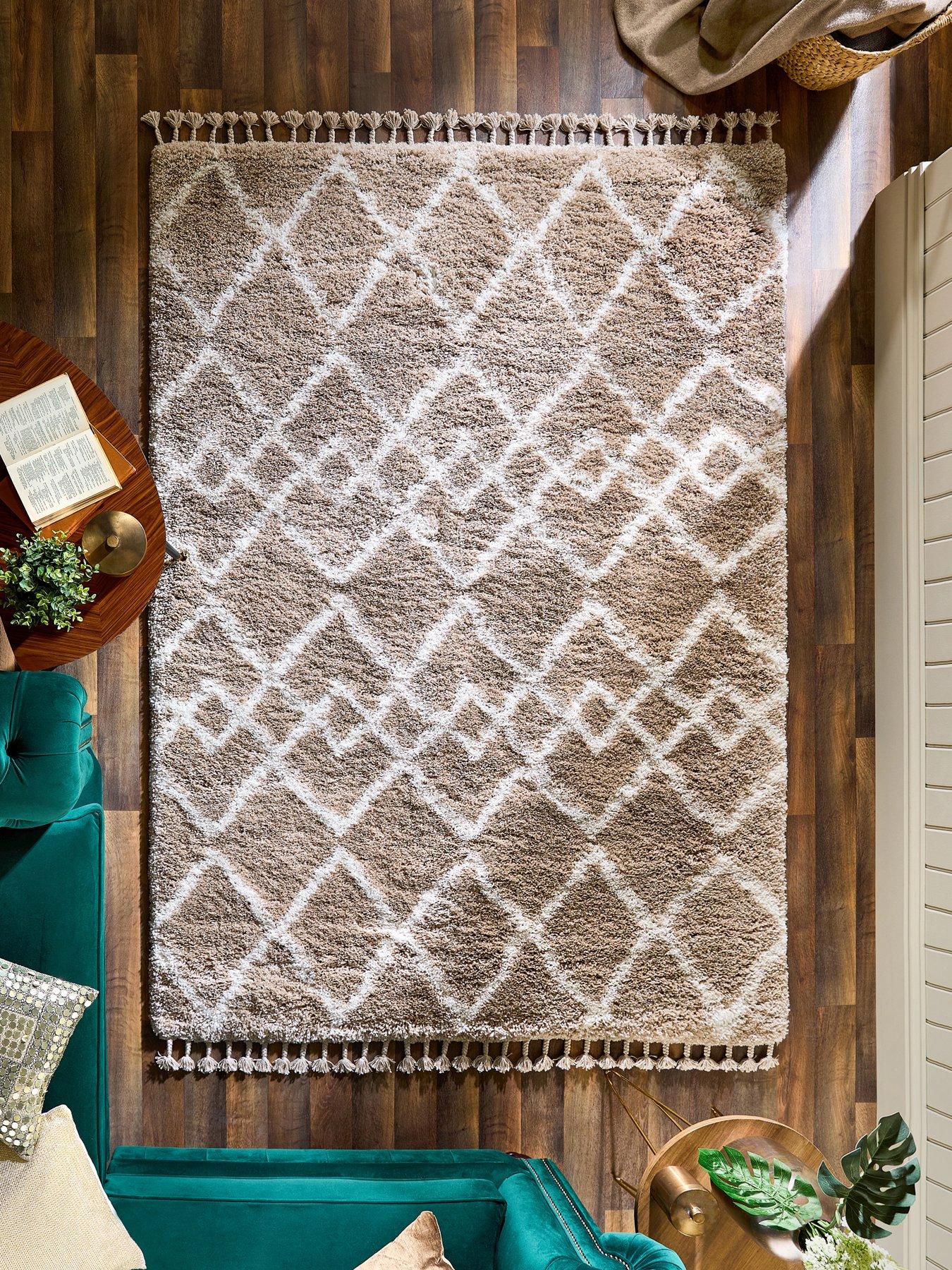 very-home-calandre-fringed-rug