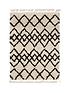  image of very-home-calandre-fringed-rug