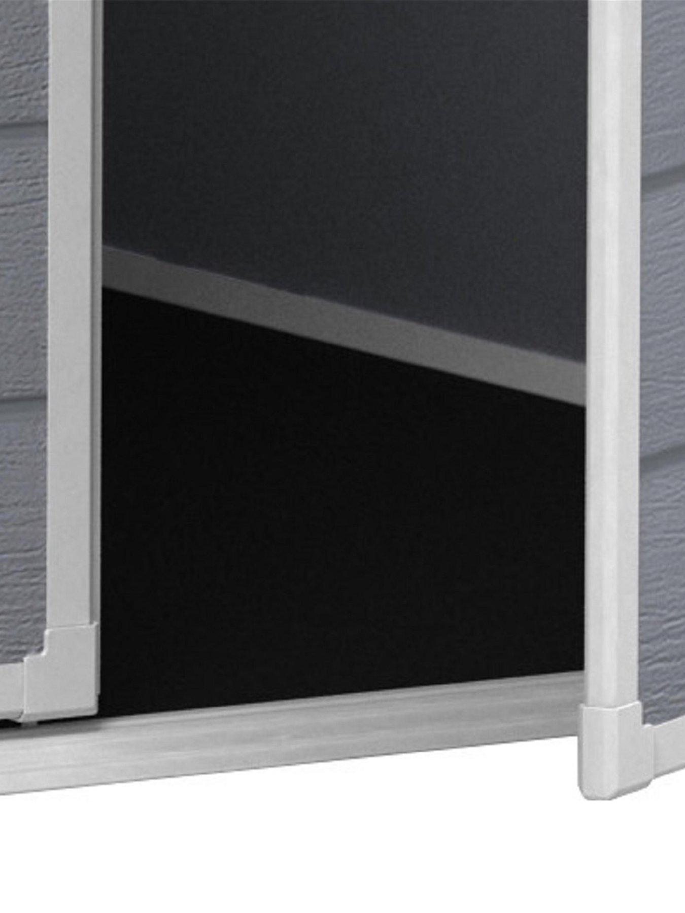 Image 4 of 5 of Keter 4x3&nbsp;ft Apex Manor Resin Shed