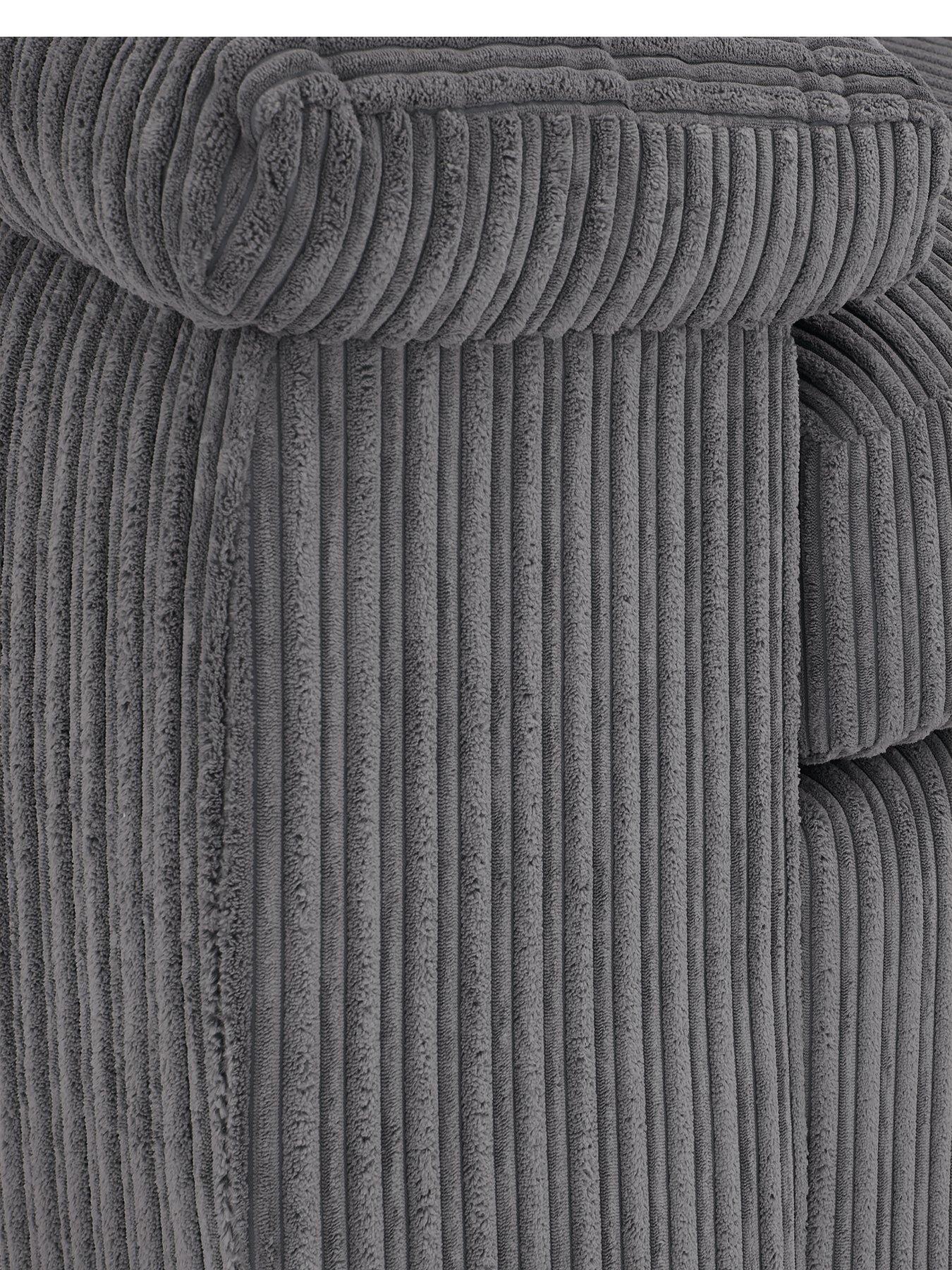 Image 4 of 7 of The Very Collection Amalfi Left Hand Scatter Back Fabric 3 Seater Chaise Sofa - FSC&reg; Certified