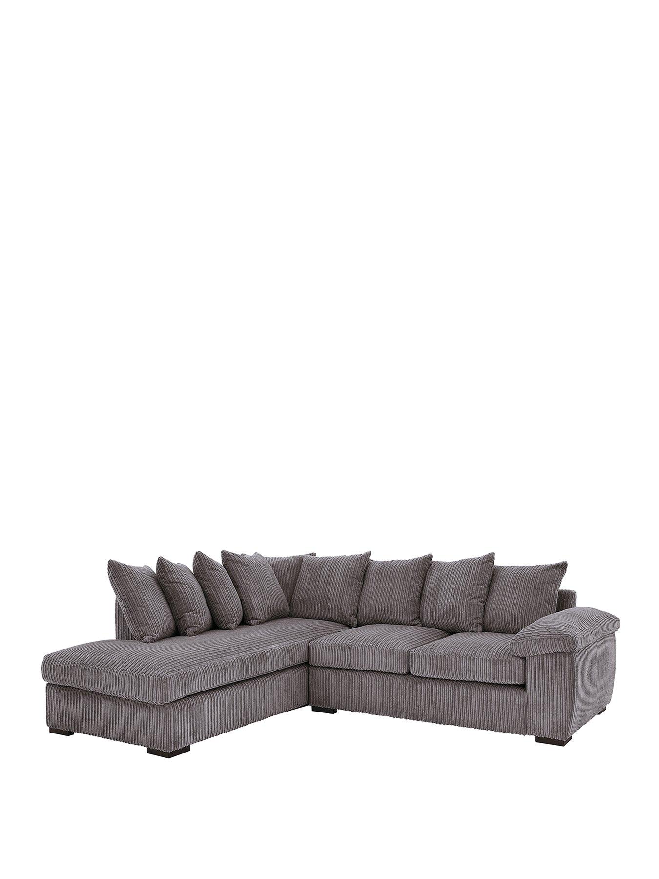 Image 2 of 7 of Very Home Amalfi Left Hand Scatter Back Fabric Corner Chaise Sofa&nbsp;- FSC&reg; Certified