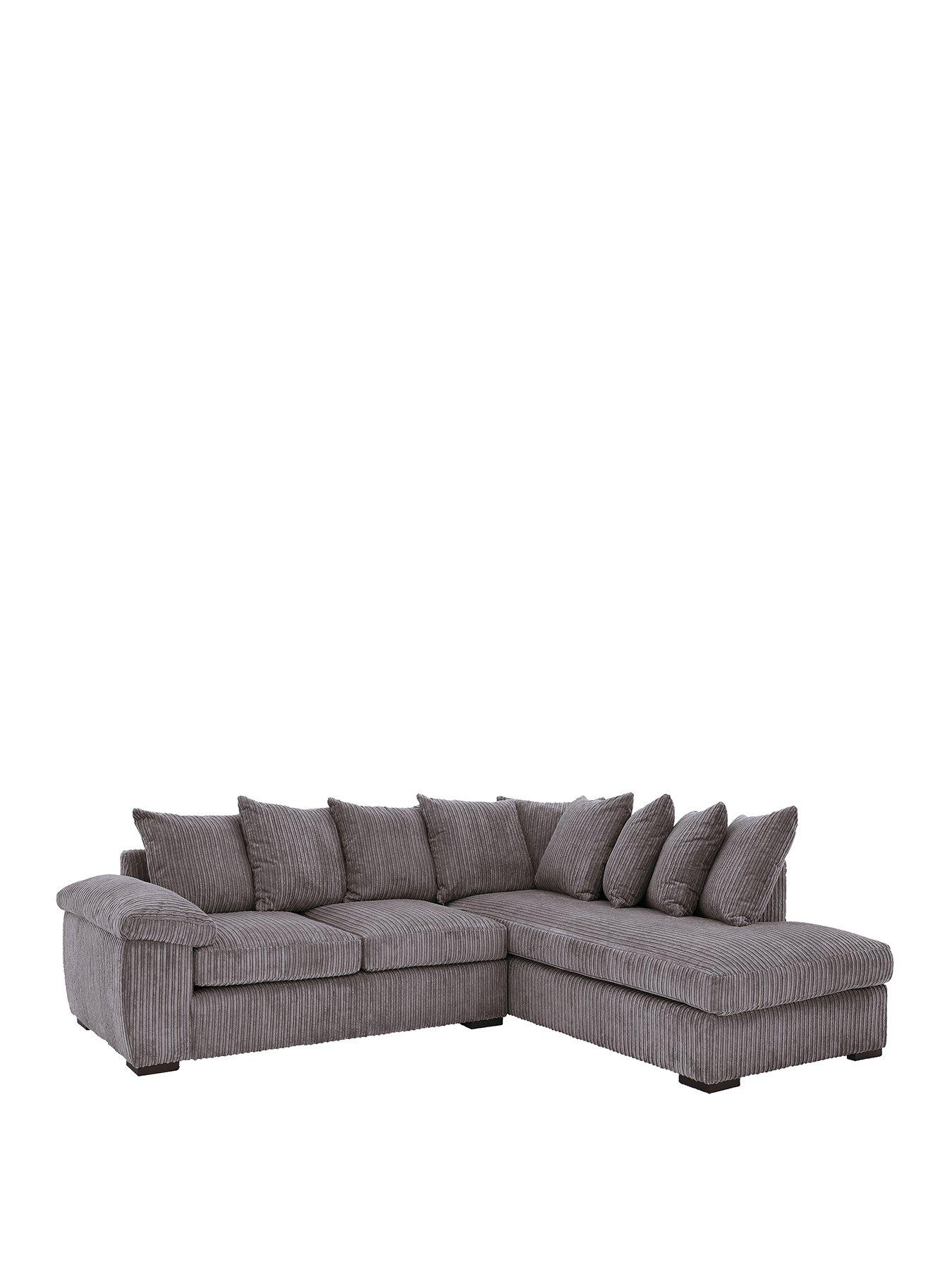 Image 2 of 7 of The Very Collection Amalfi Right Hand Scatter Back Fabric Corner Chaise Sofa&nbsp;- FSC&reg; Certified