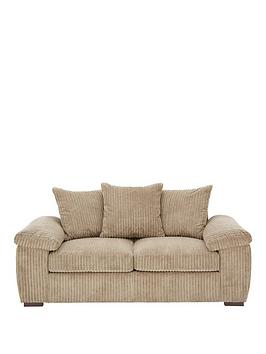 Very  Amalfi 2 Seater Scatter Back Fabric Sofa