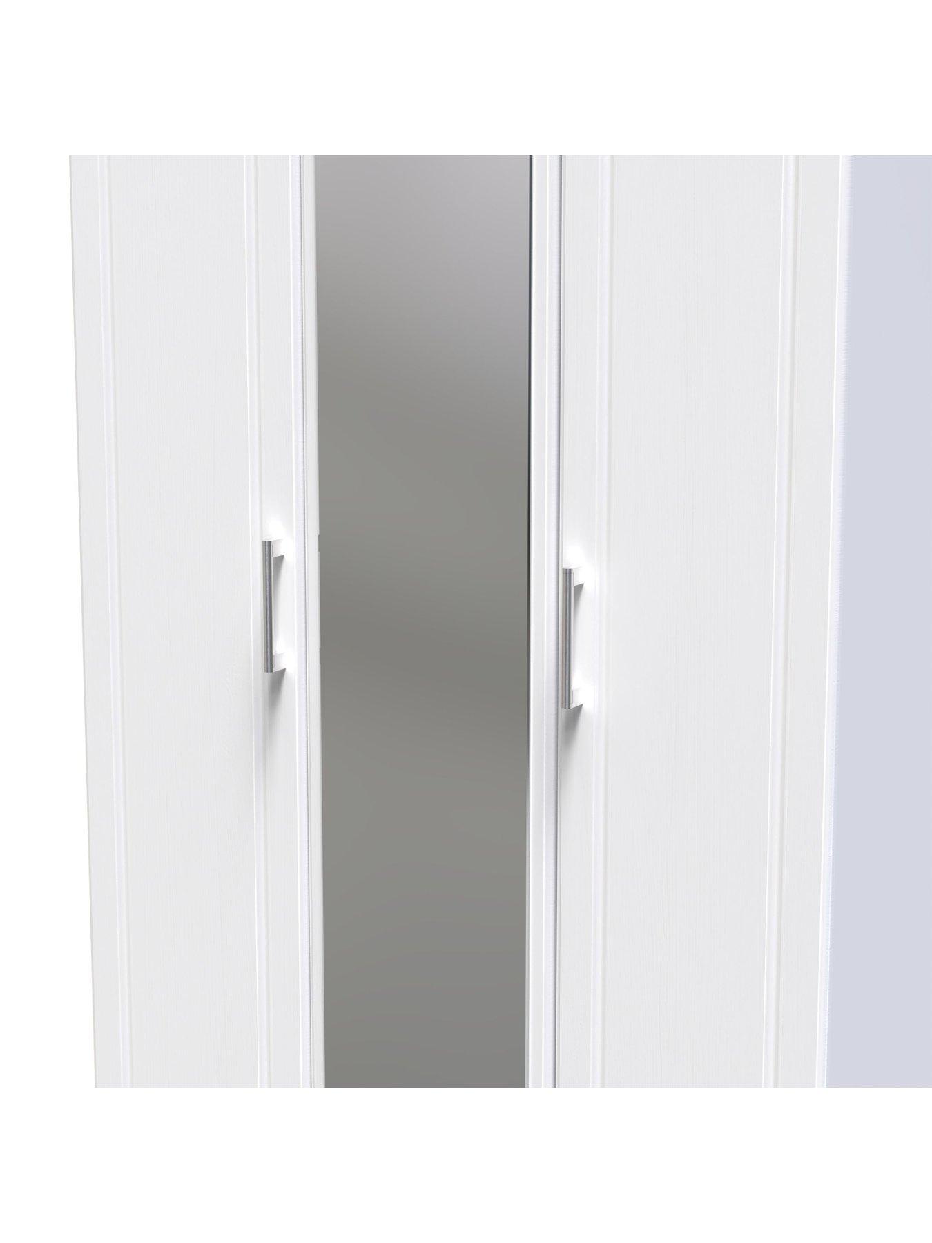 Image 5 of 6 of SWIFT Regent Part Assembled 3 Door Mirrored Wardrobe&nbsp;- FSC&reg; Certified