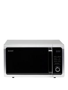 Microwaves Microwave Ovens Grills Combis Littlewoods Sharp R374slm 25l 900w Solo Microwave Silver
