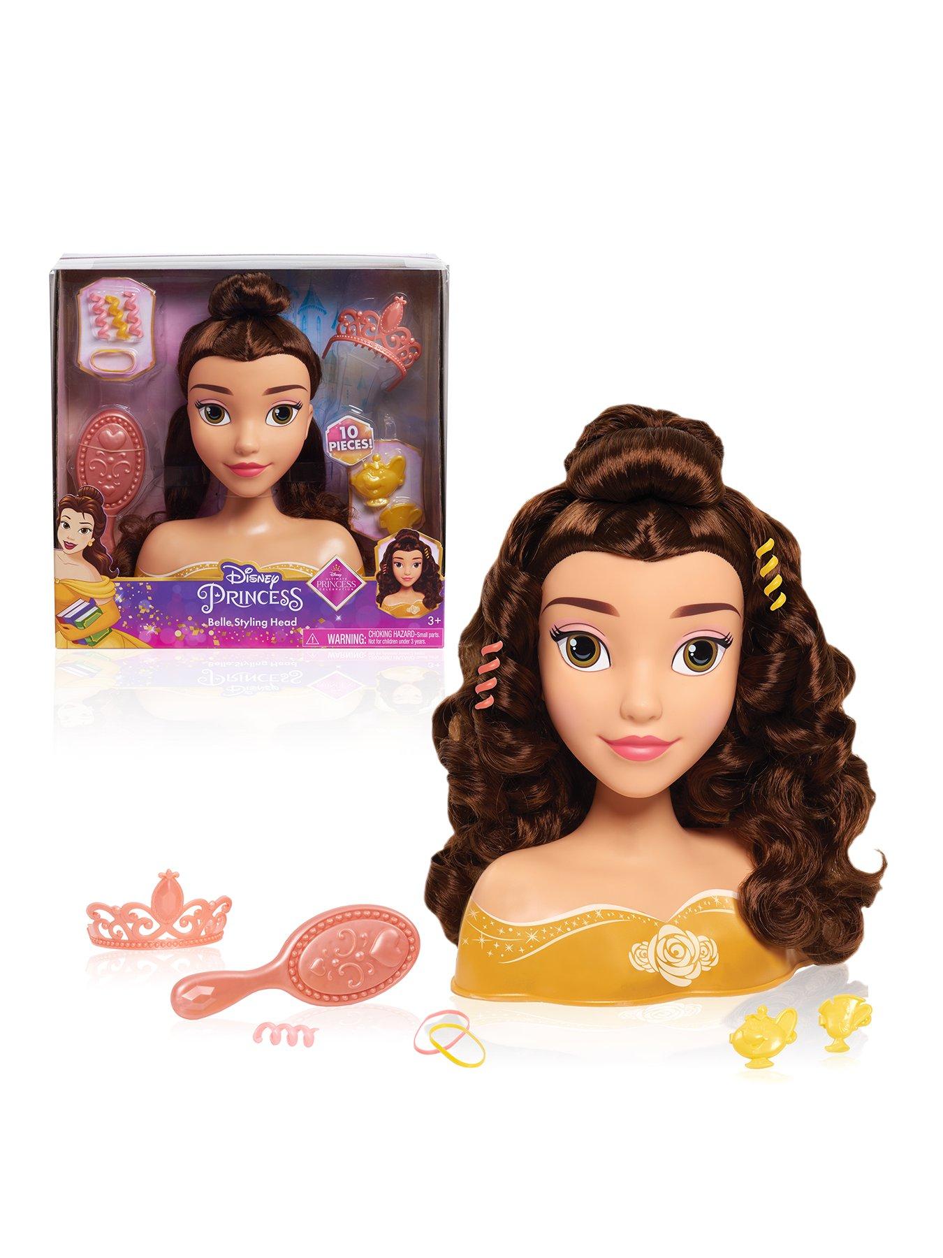 Disney Princess Belle Styling Head Littlewoods Com